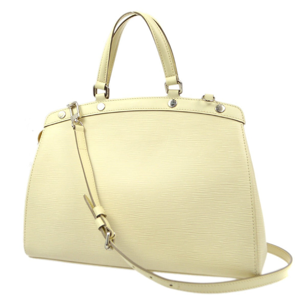 Louis Vuitton Brea Handbag Epi Leather Beige Leather Handbag (Pre-Owned)