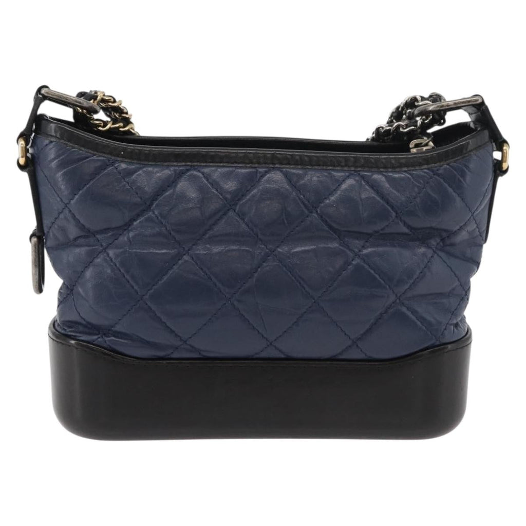 Chanel Gabrielle Hobo Quilted Aged Calfskin Multicolour Leather Shoulder Bag Bag (Pre-Owned)