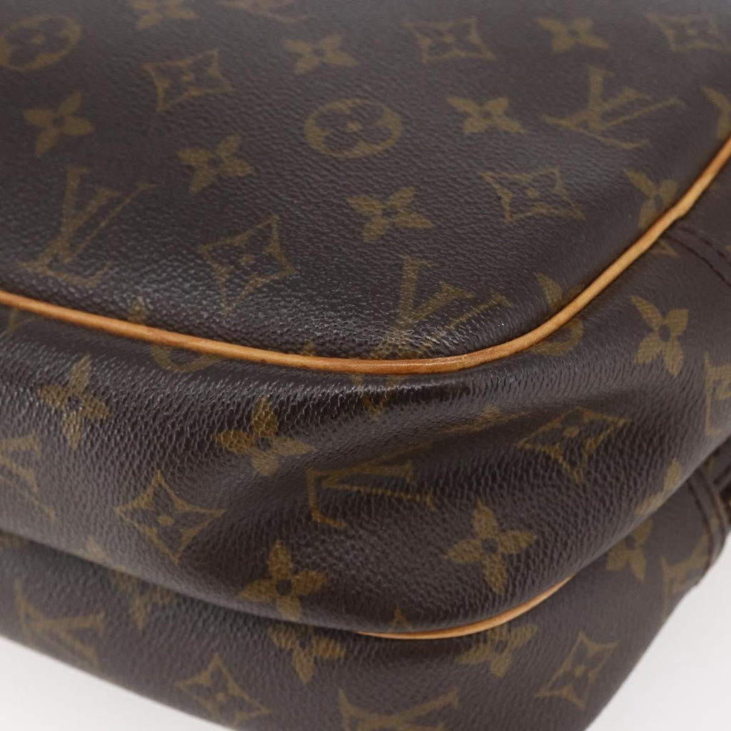 Louis Vuitton Reporter Bag Monogram Canvas Brown Canvas Bag (Pre-Owned)