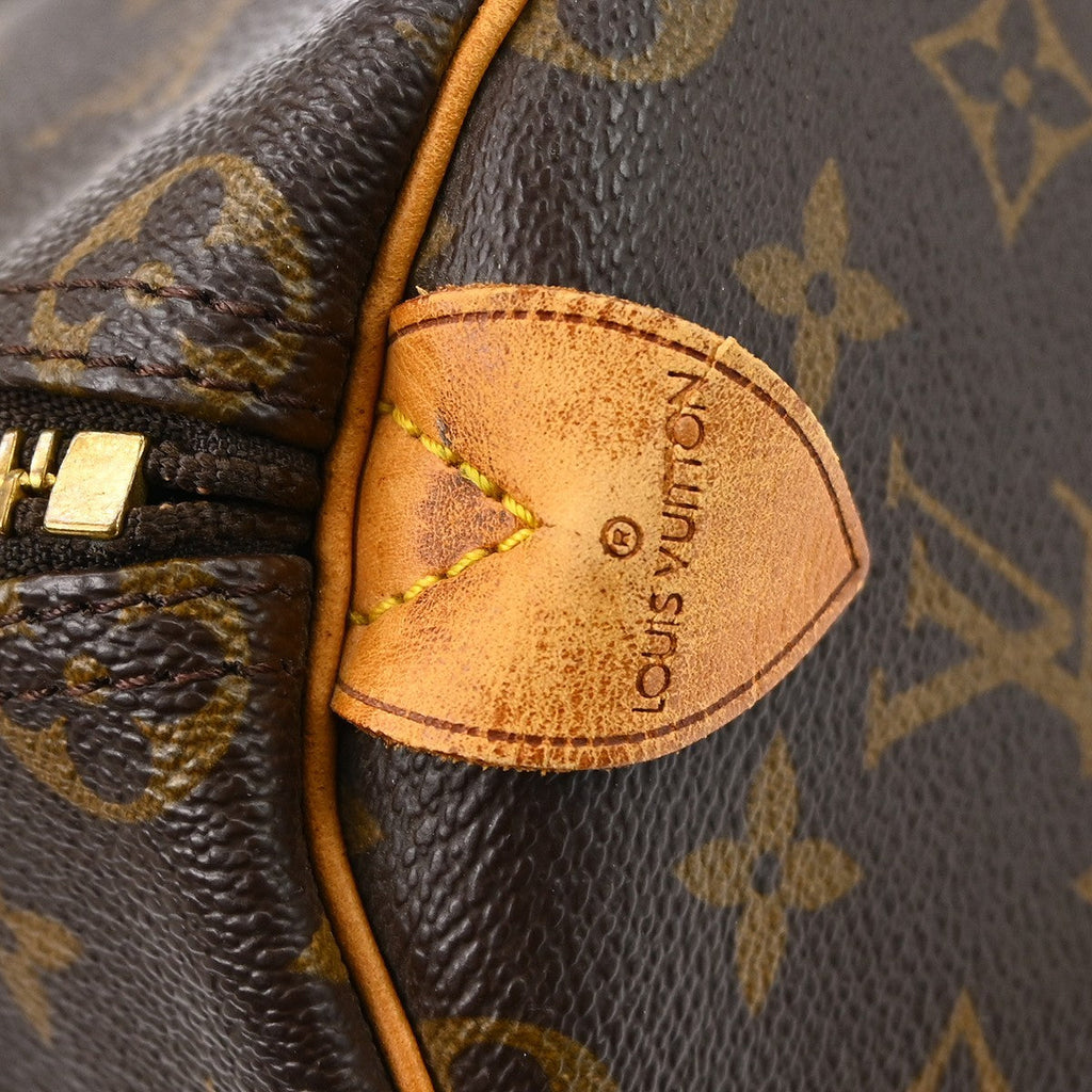 Louis Vuitton Keepall Bag Monogram Canvas Brown Canvas Travel Bag Bag (Pre-Owned)