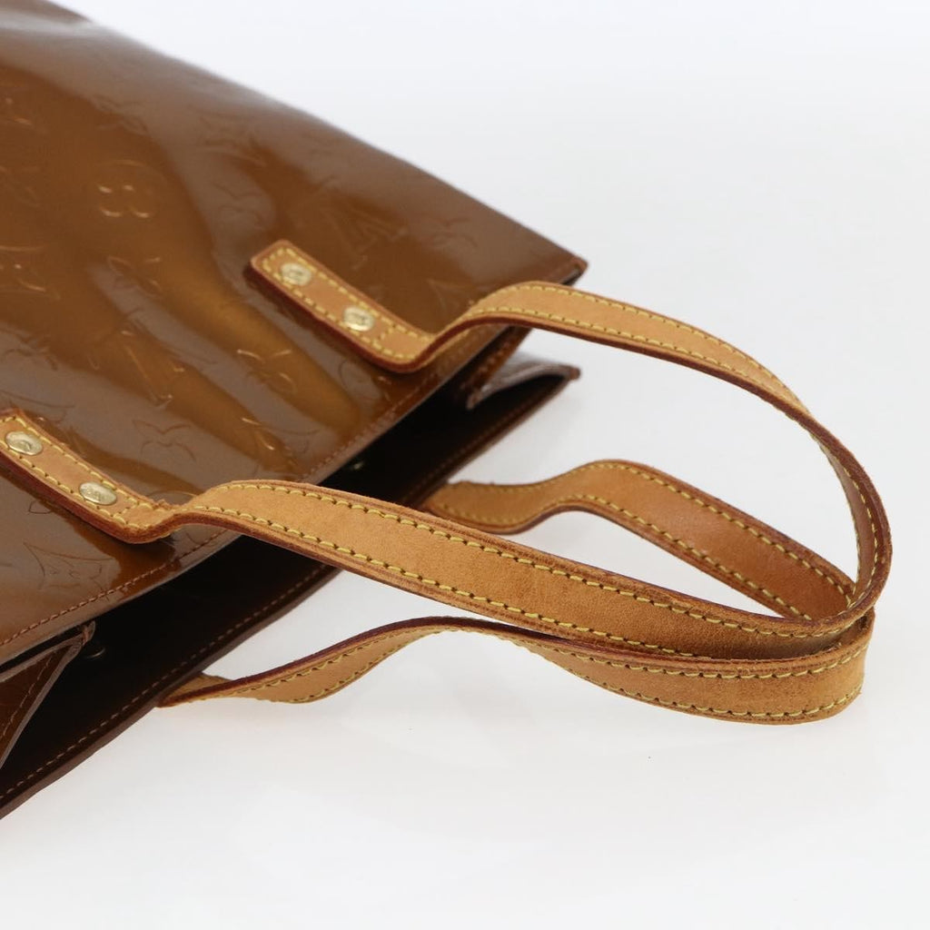 Louis Vuitton Reade Handbag Monogram Vernis Brown Patent_Leather Tote Bag Bag (Pre-Owned)
