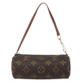 Louis Vuitton Papillon Pochette Monogram Canvas Brown Canvas Clutche & Pouche Bag (Pre-Owned)