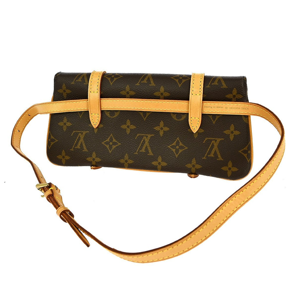 Louis Vuitton Marelle Waist Bag Monogram Canvas Brown Canvas Clutche & Pouche Bag (Pre-Owned)