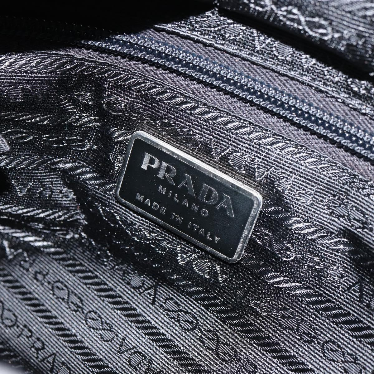 Prada Vintage Tote Tessuto Khaki Nylon Tote Bag Bag (Pre-Owned)