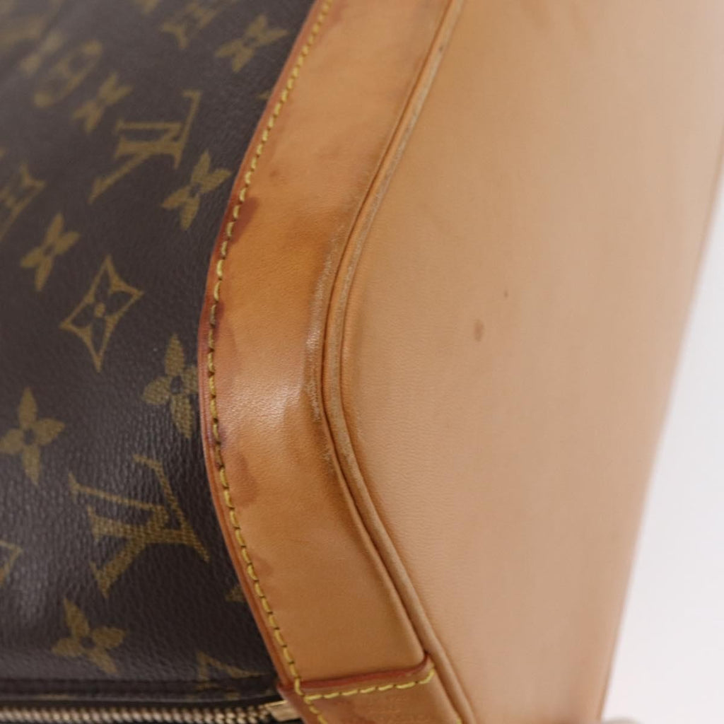 Louis Vuitton Alma Handbag Monogram Canvas Brown Canvas Handbag (Pre-Owned)
