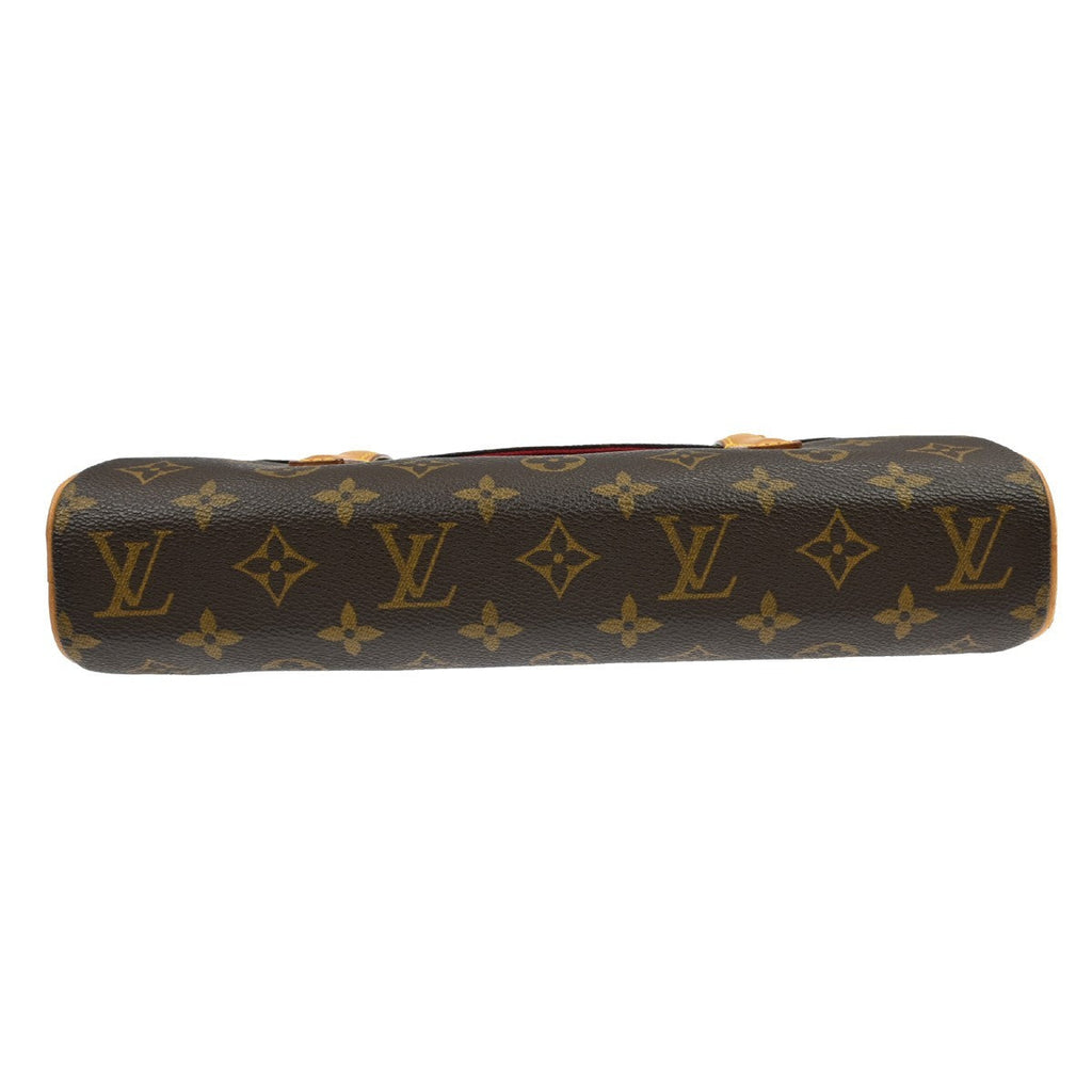 Louis Vuitton Sonatine Handbag Monogram Canvas Brown Canvas Handbag (Pre-Owned)