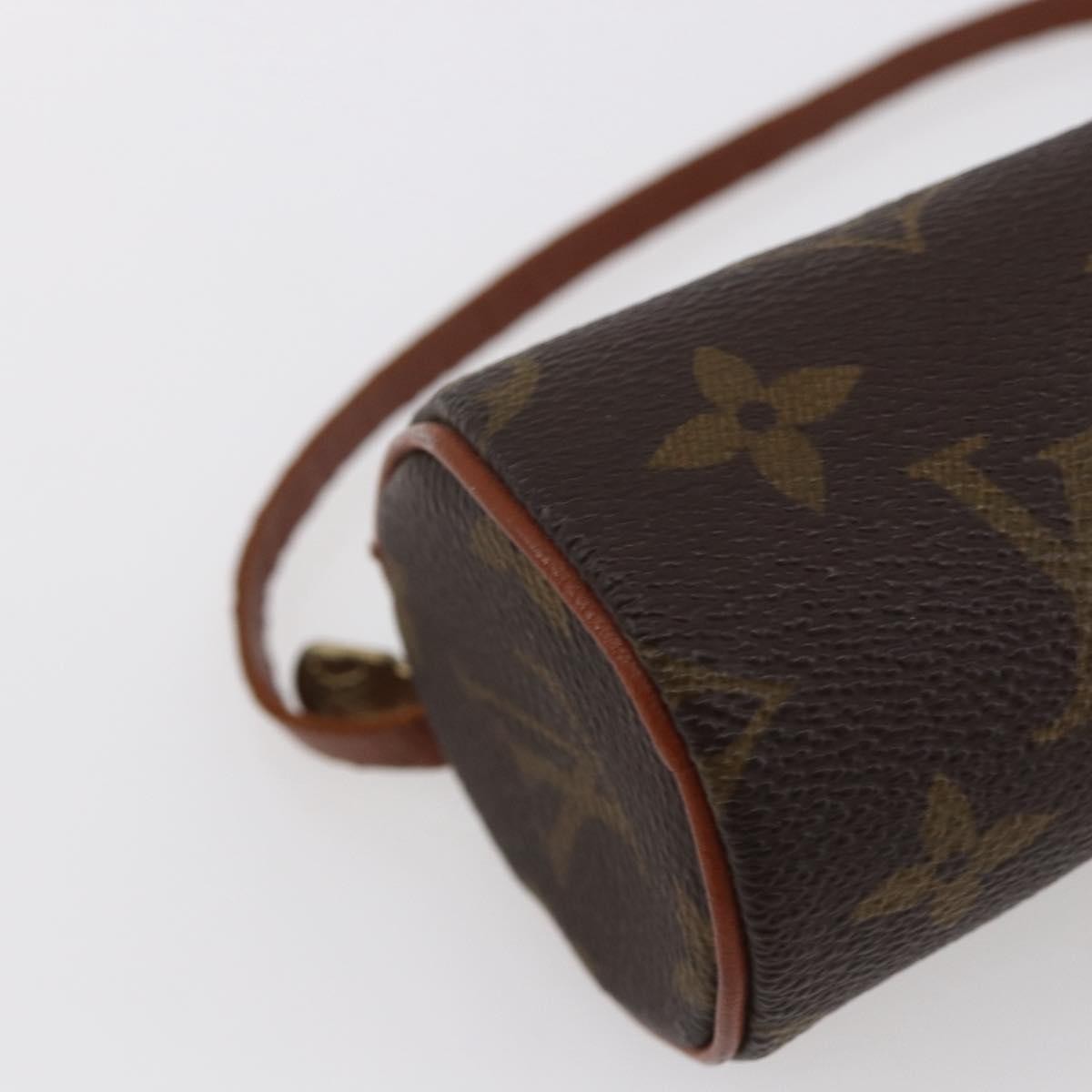 Louis Vuitton Papillon Pochette Monogram Canvas Brown Canvas Clutche & Pouche Bag (Pre-Owned)