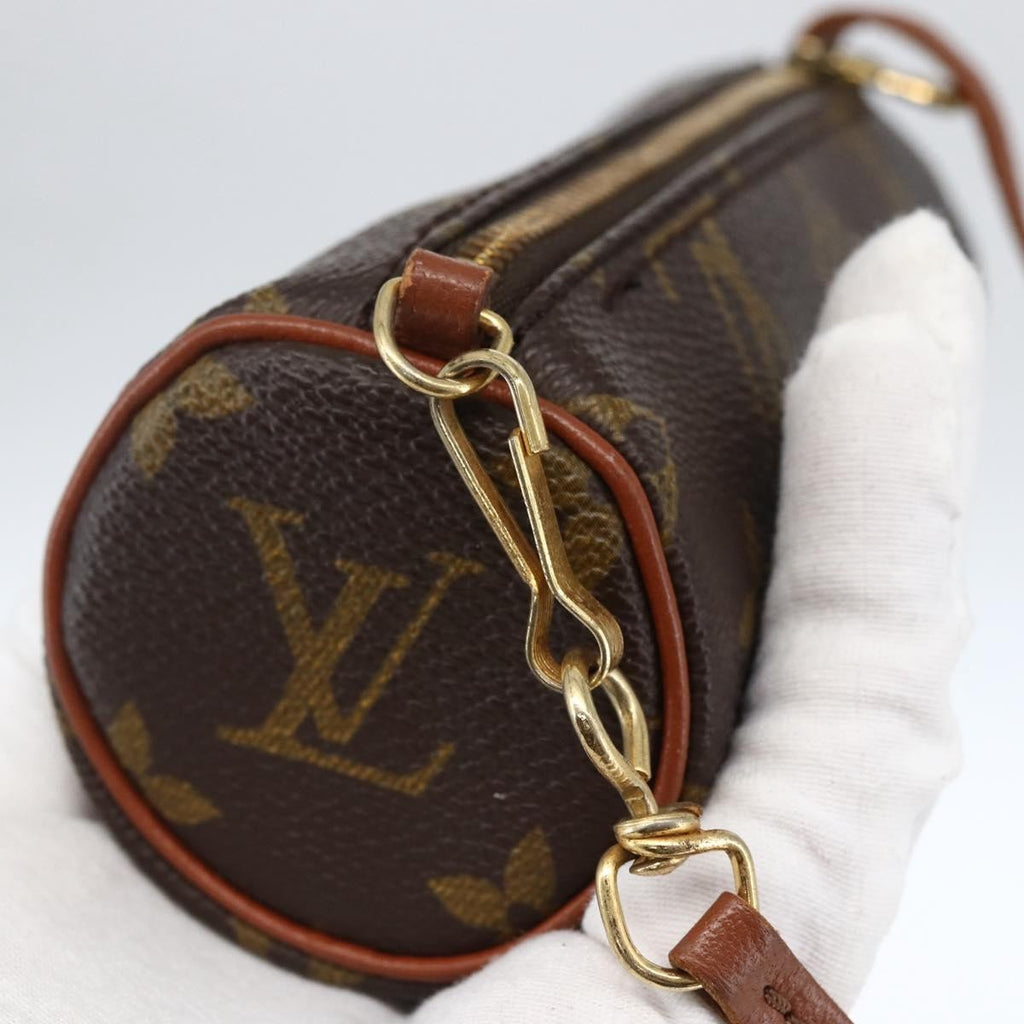 Louis Vuitton Papillon Pochette Monogram Canvas Brown Canvas Clutche & Pouche Bag (Pre-Owned)
