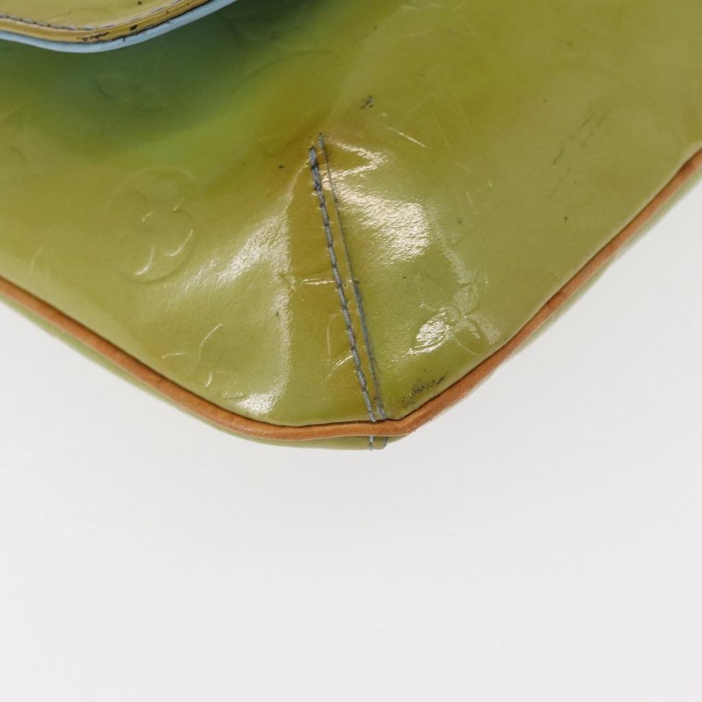 Louis Vuitton Thompson Street Handbag Monogram Vernis Blue Patent_Leather Shoulder Bag Bag (Pre-Owned)