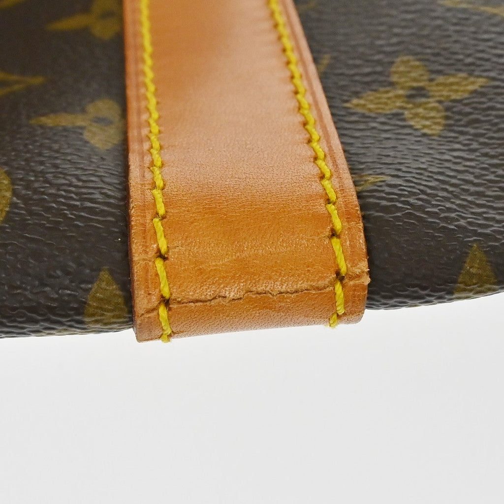 Louis Vuitton Keepall Bag Monogram Canvas Brown Canvas Travel Bag Bag (Pre-Owned)