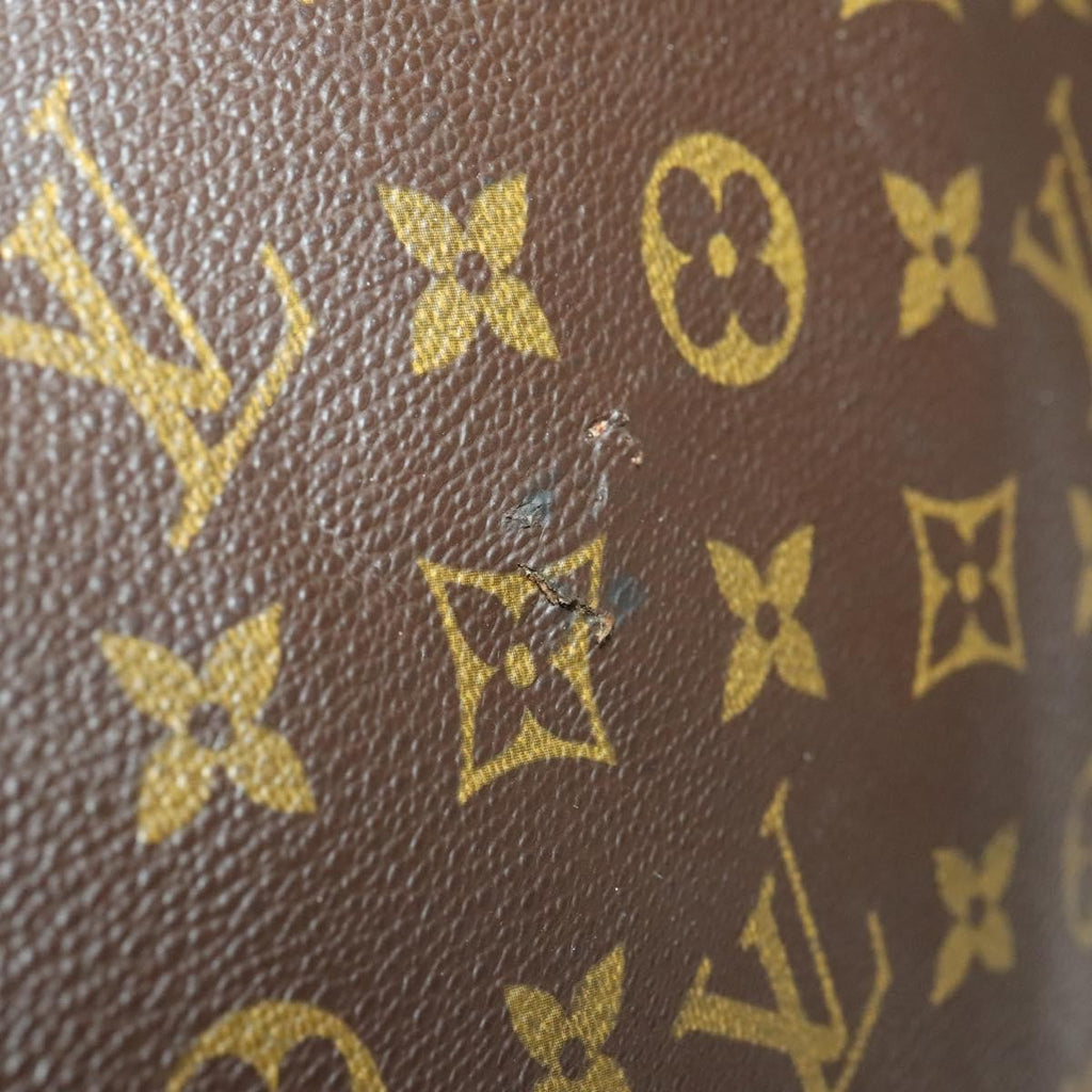Louis Vuitton Keepall Bag Monogram Canvas Brown Canvas Travel Bag Bag (Pre-Owned)