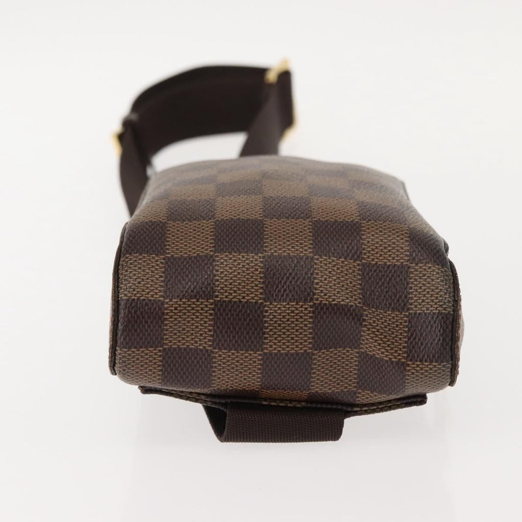 Louis Vuitton Geronimos Waist Bag Damier Brown Canvas Shoulder Bag Bag (Pre-Owned)
