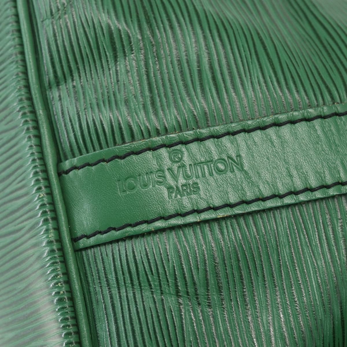 Louis Vuitton Petit Noe Handbag Epi Leather Green Leather Shoulder Bag Bag (Pre-Owned)