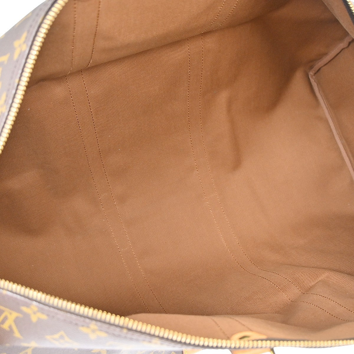 Louis Vuitton Keepall Bag Monogram Canvas Brown Canvas Travel Bag Bag (Pre-Owned)