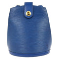 Louis Vuitton Cluny Shoulder Bag Epi Leather Blue Leather Shoulder Bag Bag (Pre-Owned)