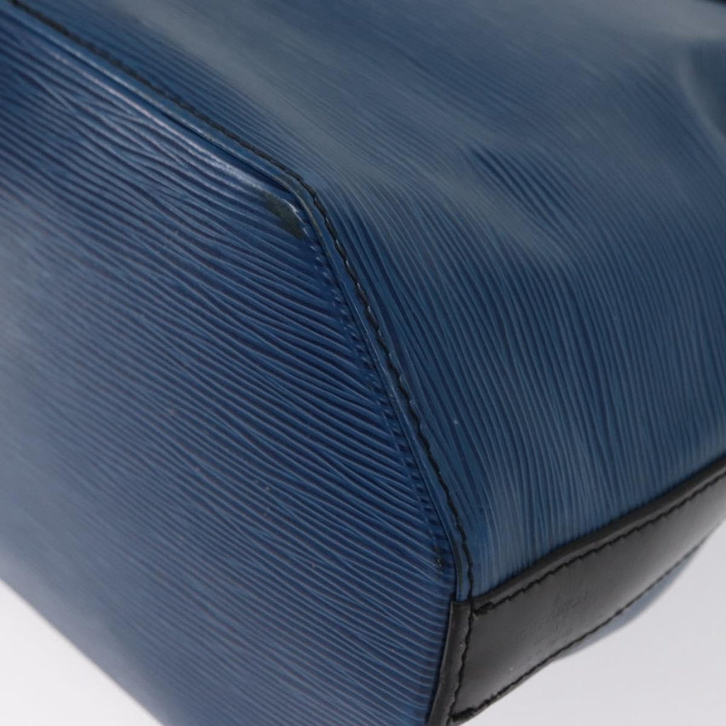 Louis Vuitton Vintage Sac D'epaule Handbag Epi Leather Blue Leather Shoulder Bag Bag (Pre-Owned)