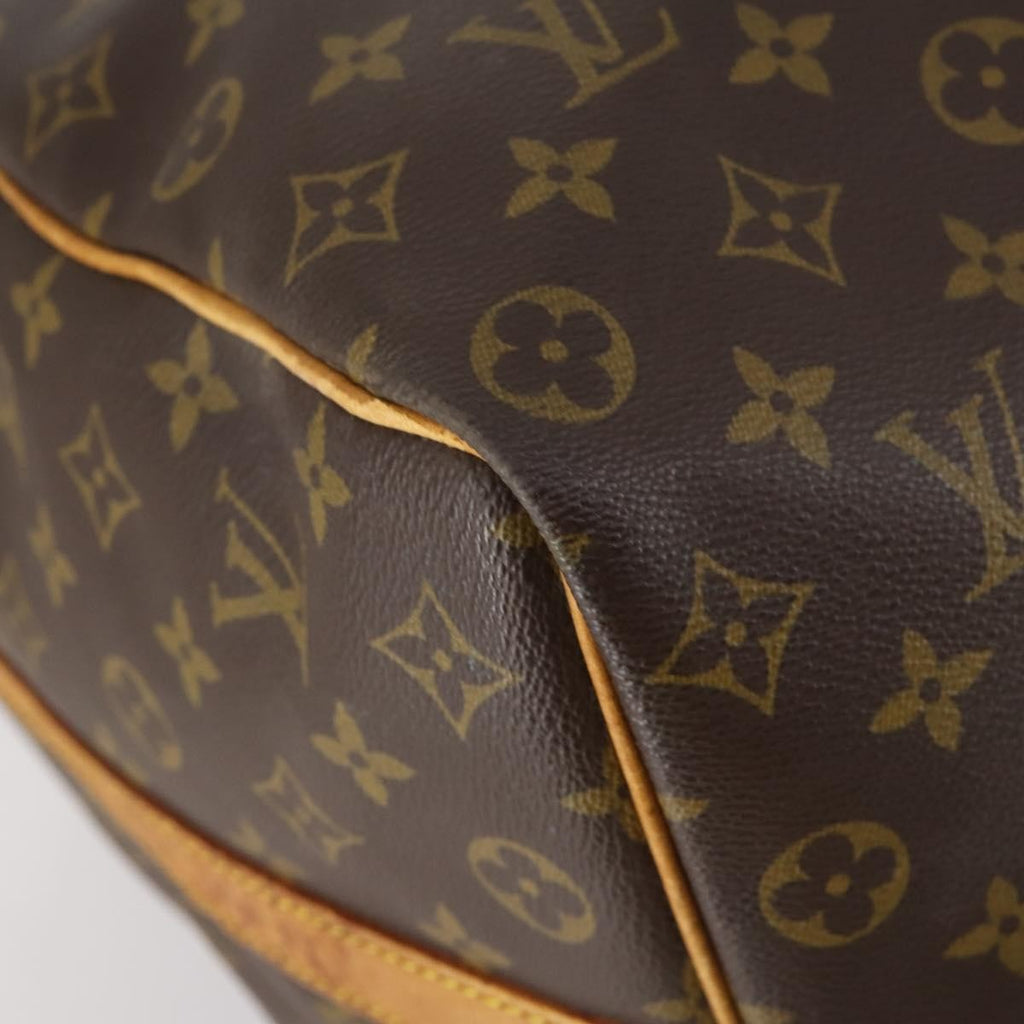 Louis Vuitton Keepall Bandouliere Bag Monogram Canvas Brown Canvas Travel Bag Bag (Pre-Owned)