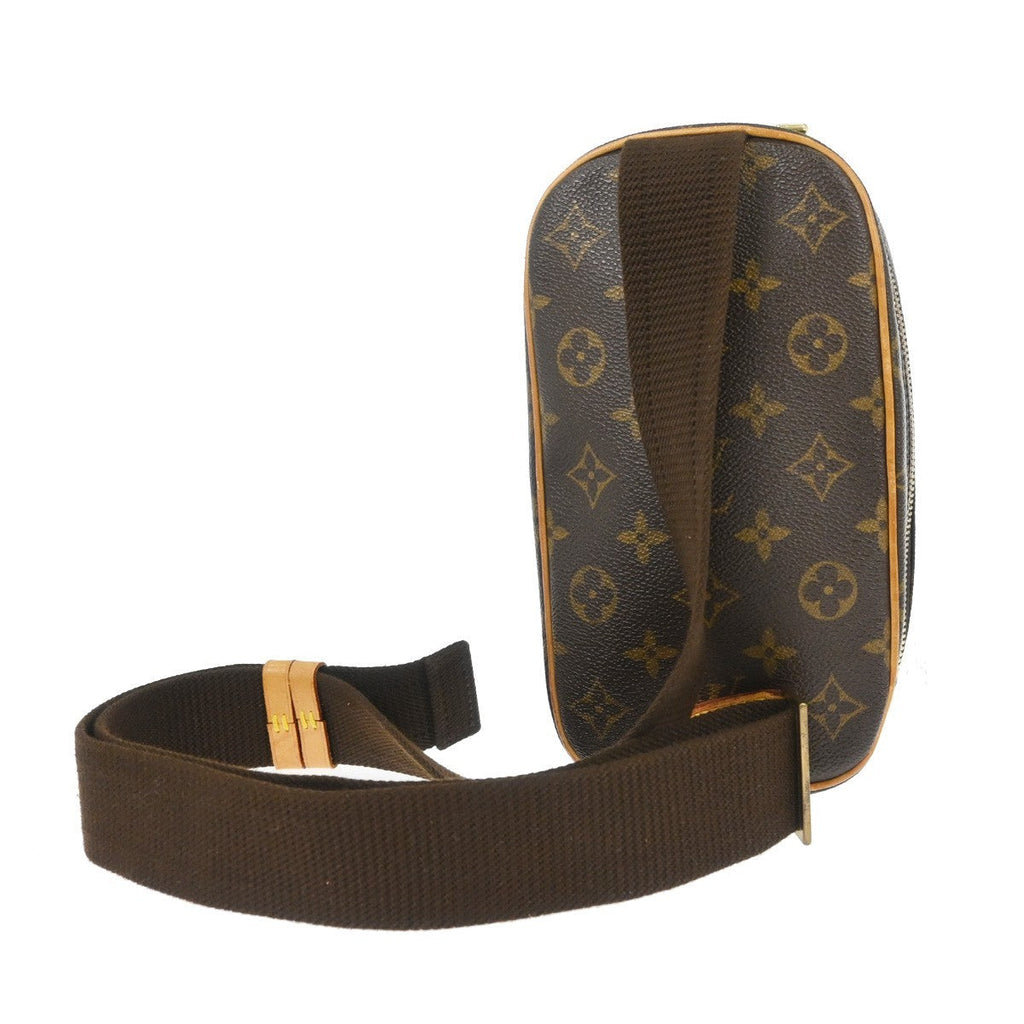 Louis Vuitton Pochette Gange Monogram Canvas Brown Canvas Clutche & Pouche Bag (Pre-Owned)