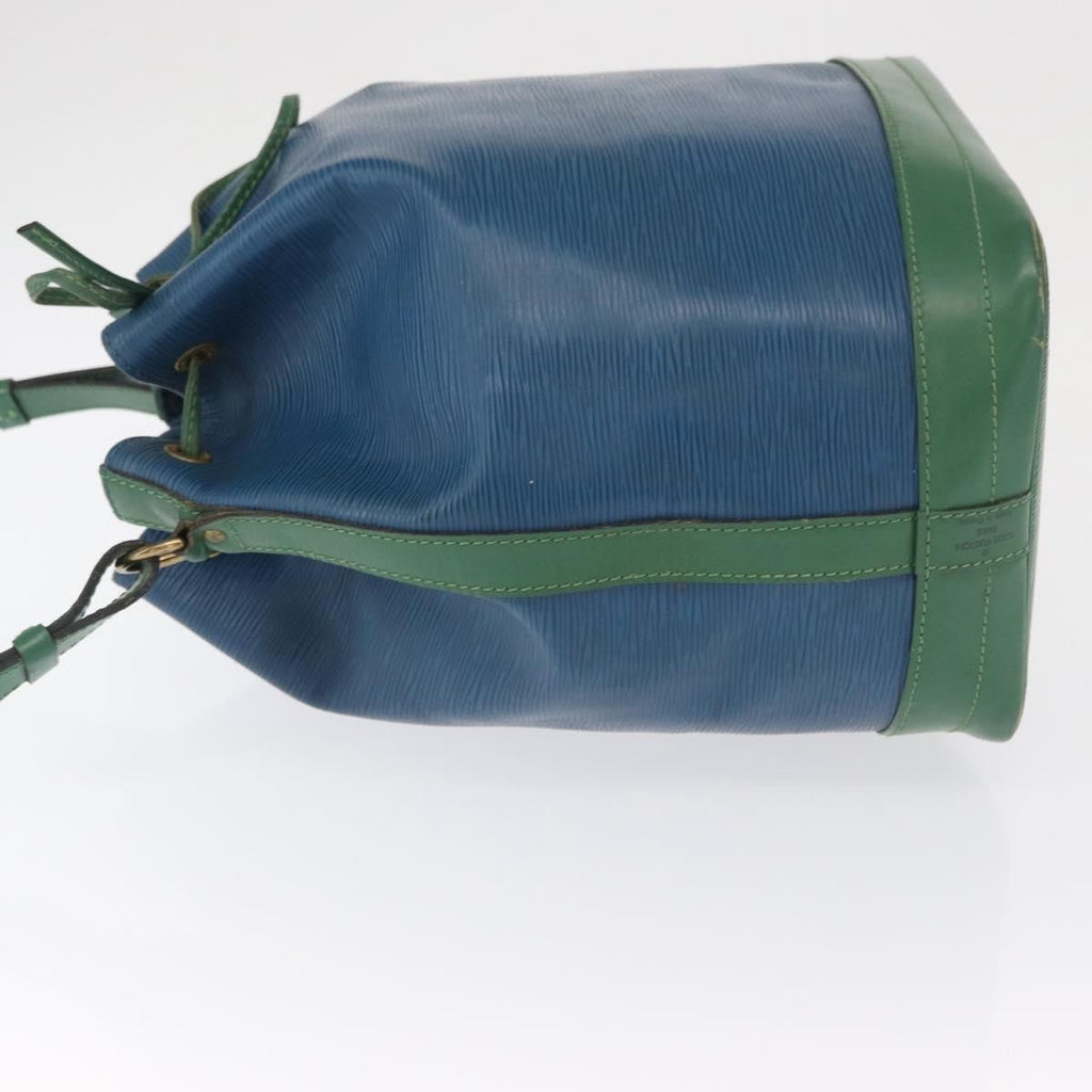 Louis Vuitton Bicolor Noe Handbag Epi Leather Blue Leather Shoulder Bag Bag (Pre-Owned)