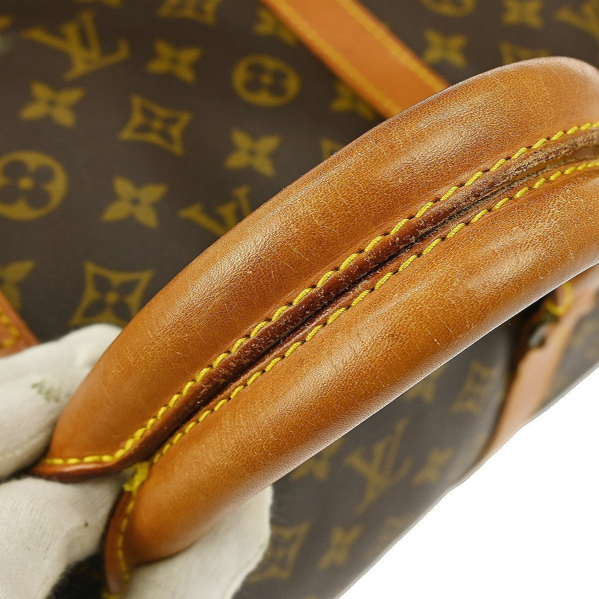 Louis Vuitton Keepall Bandouliere Bag Monogram Canvas Brown Canvas Travel Bag Bag (Pre-Owned)