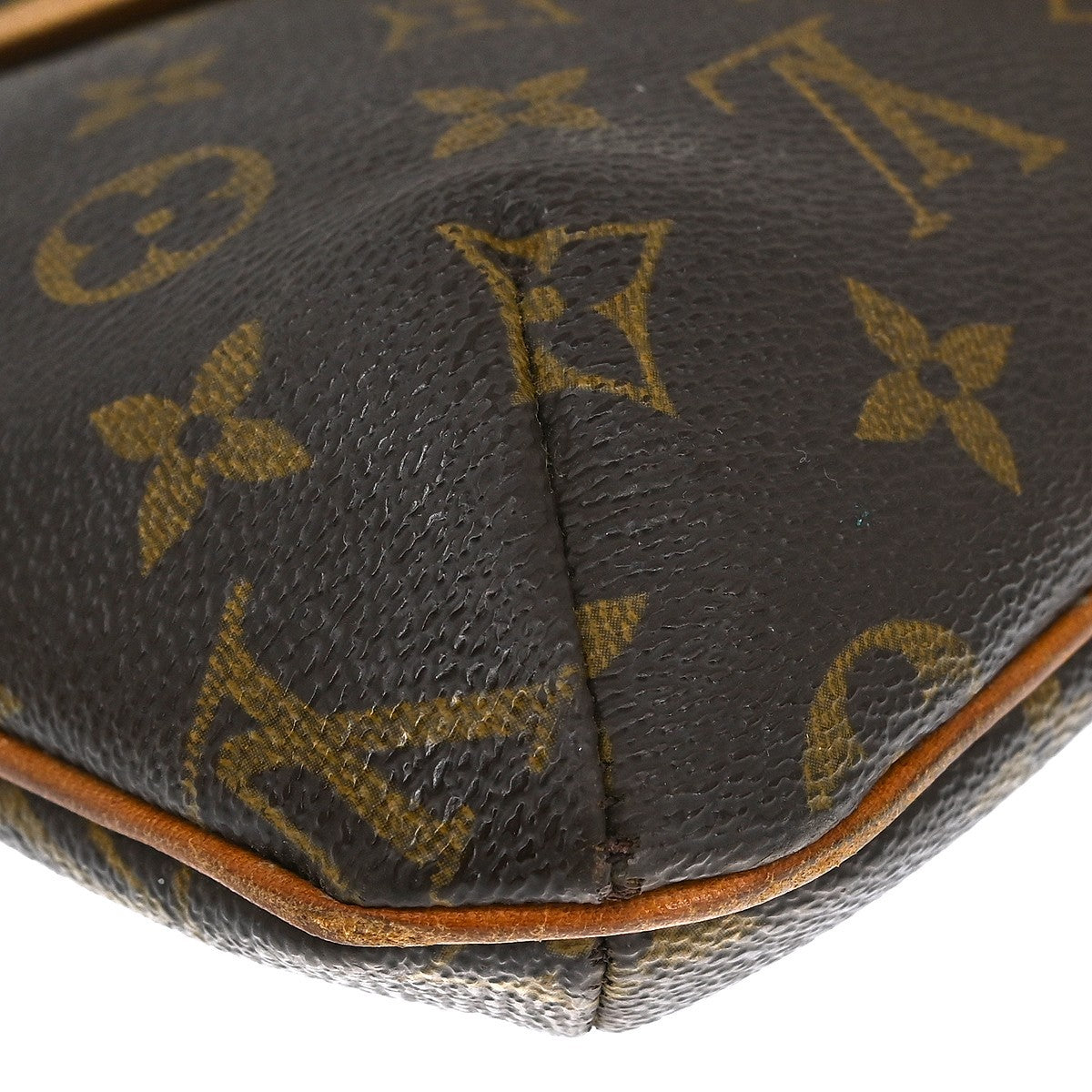 Louis Vuitton Musette Salsa Handbag Monogram Canvas Brown Canvas Shoulder Bag Bag (Pre-Owned)