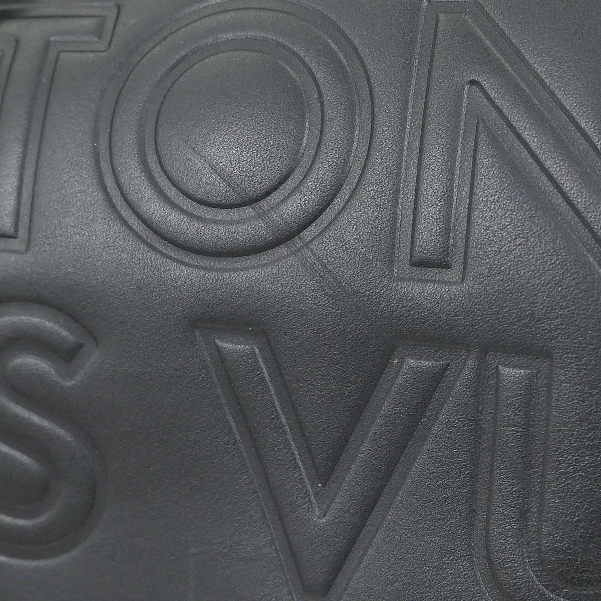 Louis Vuitton Paris Speedy Cube Bag Embossed Leather Black Leather Handbag (Pre-Owned)