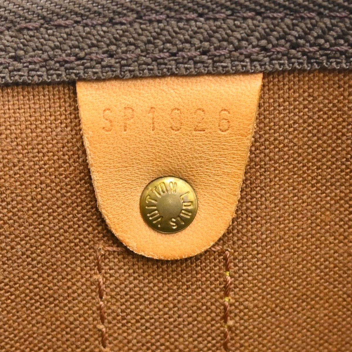 Louis Vuitton Keepall Bag Monogram Canvas Brown Canvas Travel Bag Bag (Pre-Owned)