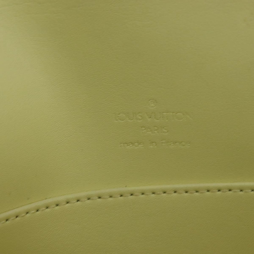 Louis Vuitton Thompson Street Handbag Monogram Vernis Yellow Patent_Leather Shoulder Bag Bag (Pre-Owned)