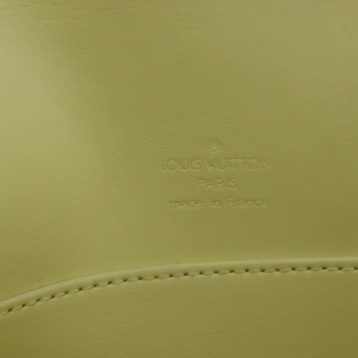 Louis Vuitton Thompson Street Handbag Monogram Vernis Yellow Patent_Leather Shoulder Bag Bag (Pre-Owned)