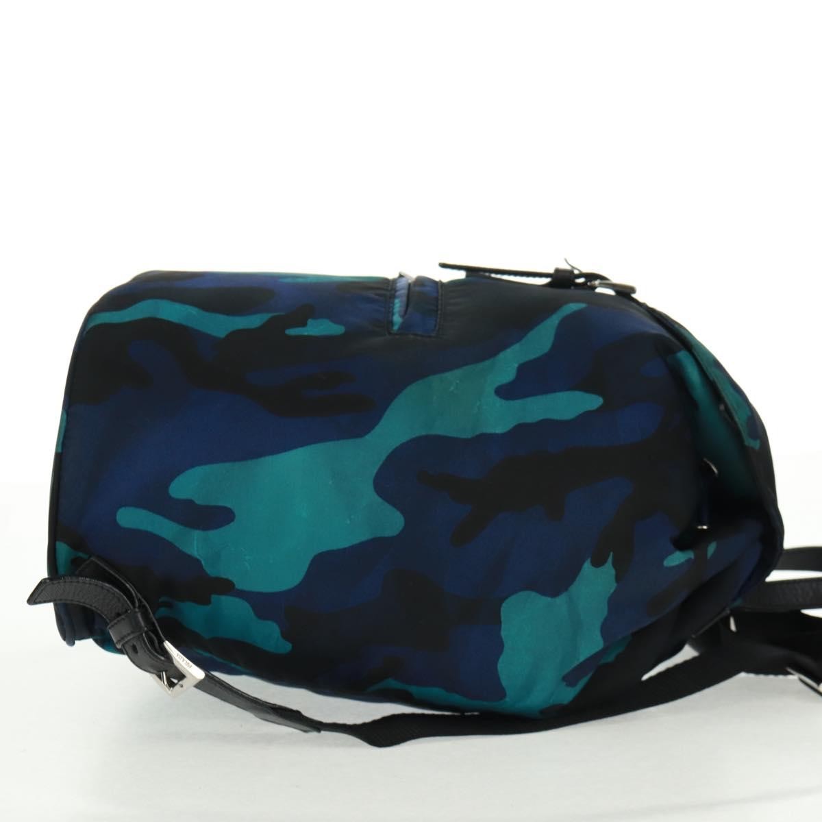 Prada Camouflage Backpack Tessuto Multicolour Nylon Backpack Bag (Pre-Owned)