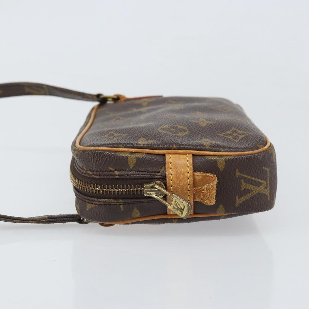 Louis Vuitton Pochette Marly Bandouliere Bag Monogram Canvas Brown Canvas Shoulder Bag Bag (Pre-Owned)