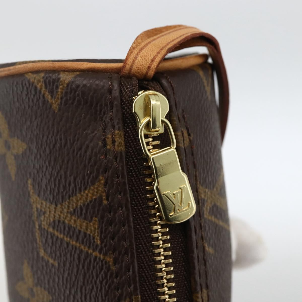 Louis Vuitton Papillon Pochette Monogram Canvas Brown Canvas Clutche & Pouche Bag (Pre-Owned)