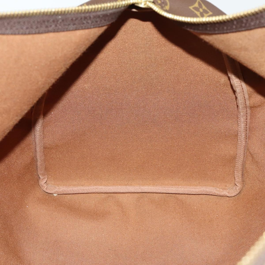 Louis Vuitton Keepall Bag Monogram Canvas Brown Canvas Travel Bag Bag (Pre-Owned)