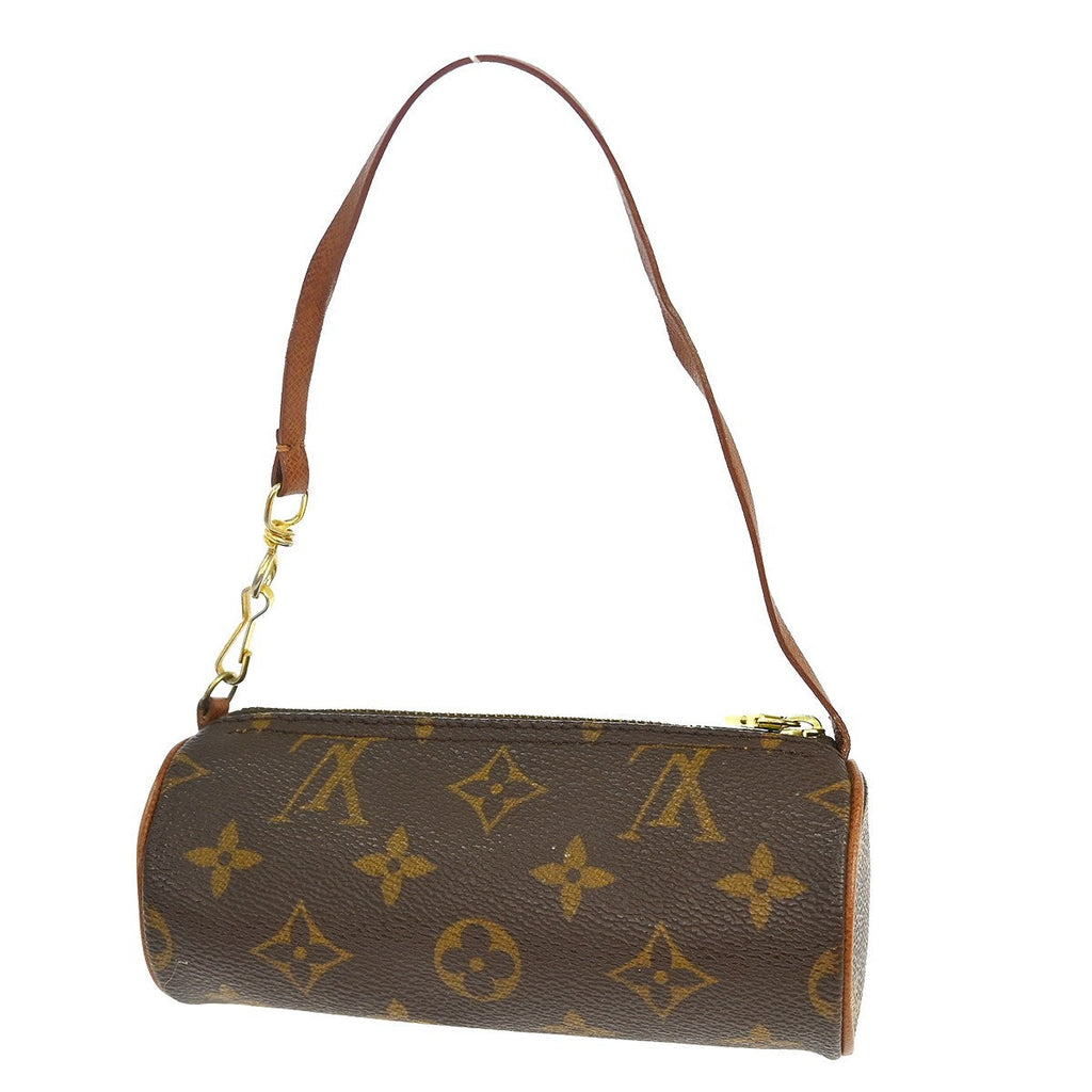 Louis Vuitton Papillon Pochette Monogram Canvas Brown Canvas Clutche & Pouche Bag (Pre-Owned)