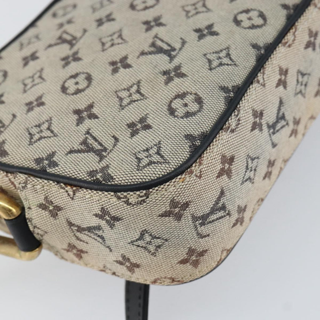 Louis Vuitton Juliette Crossbody Bag Mini Lin Blue Canvas Shoulder Bag Bag (Pre-Owned)