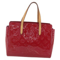 Louis Vuitton Catalina Handbag Monogram Vernis Pink Patent_Leather Handbag (Pre-Owned)