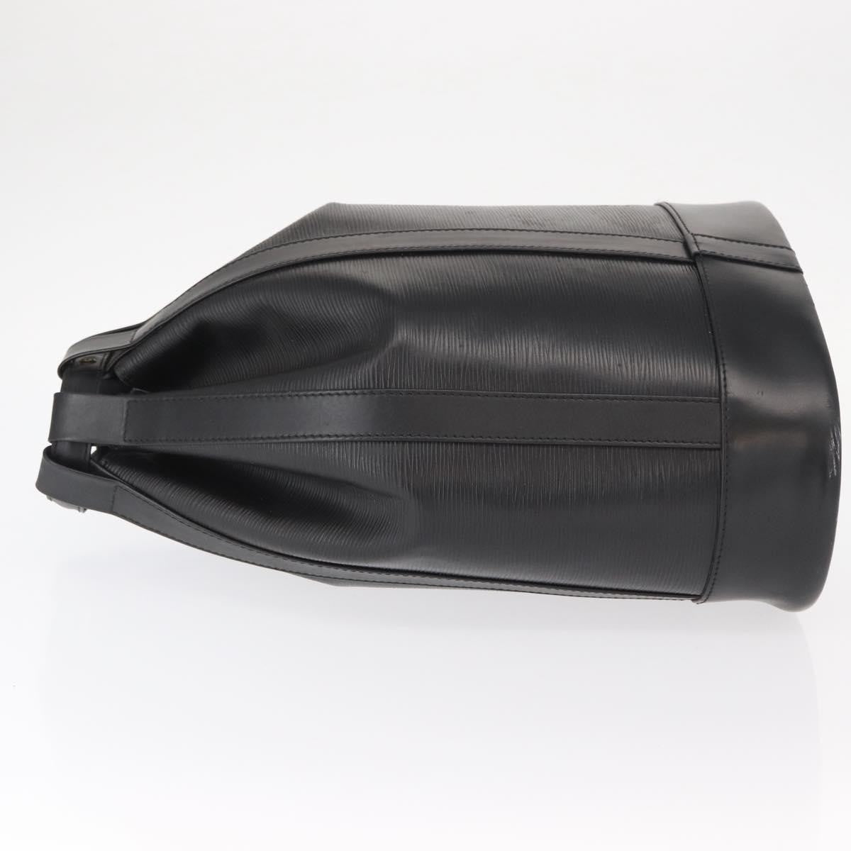 Louis Vuitton Randonnee Backpack Epi Leather Black Leather Shoulder Bag Bag (Pre-Owned)