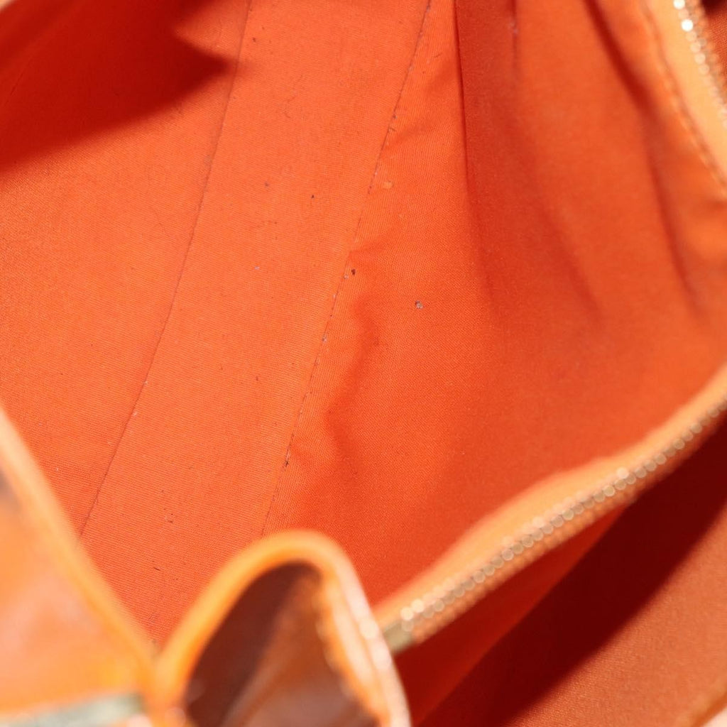 Louis Vuitton Mandara Handbag Epi Leather Orange Leather Shoulder Bag Bag (Pre-Owned)