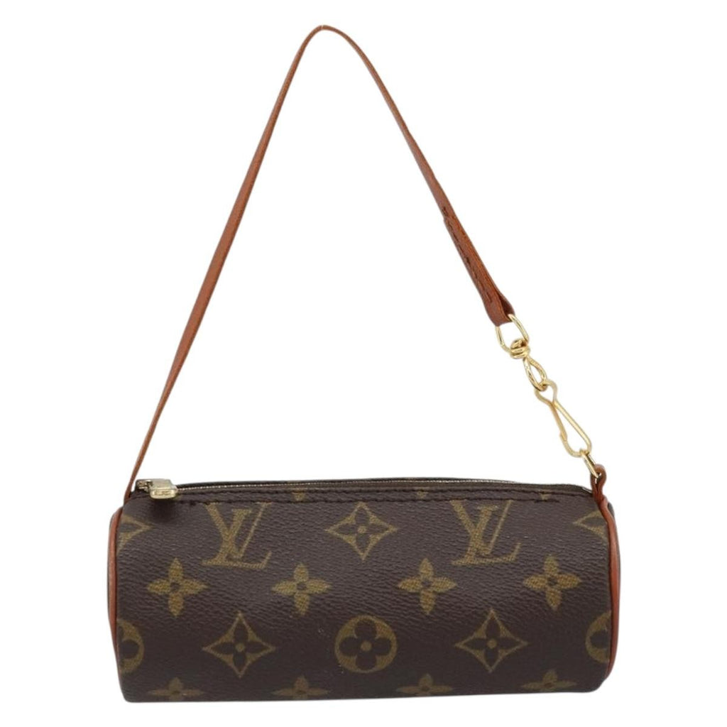 Louis Vuitton Papillon Pochette Monogram Canvas Brown Canvas Clutche & Pouche Bag (Pre-Owned)
