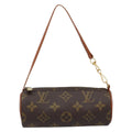 Louis Vuitton Papillon Pochette Monogram Canvas Brown Canvas Clutche & Pouche Bag (Pre-Owned)