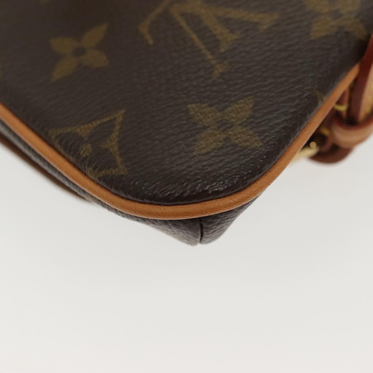 Louis Vuitton Marelle Waist Bag Monogram Canvas Brown Canvas Bag (Pre-Owned)