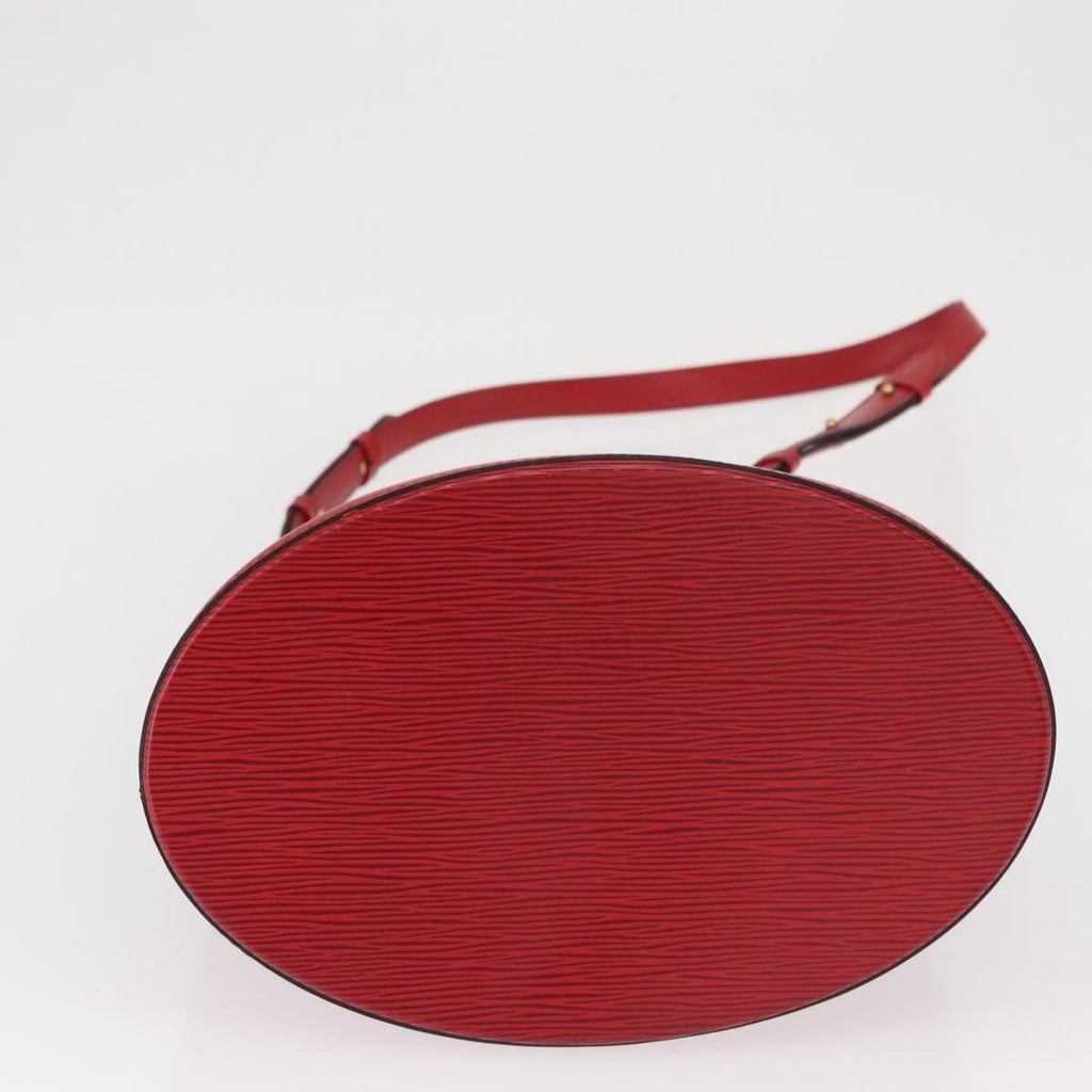 Louis Vuitton Cluny Shoulder Bag Epi Leather Red Leather Shoulder Bag Bag (Pre-Owned)