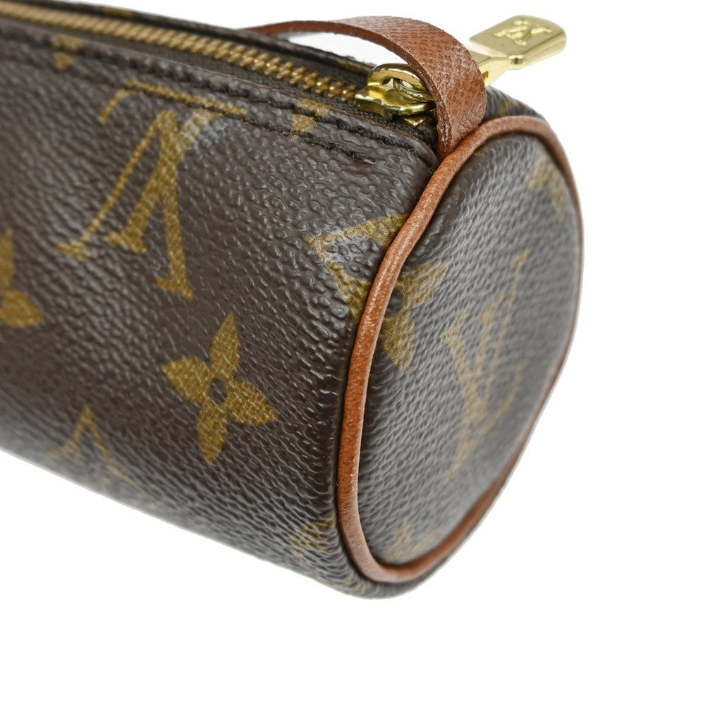 Louis Vuitton Papillon Pochette Monogram Canvas Brown Canvas Clutche & Pouche Bag (Pre-Owned)