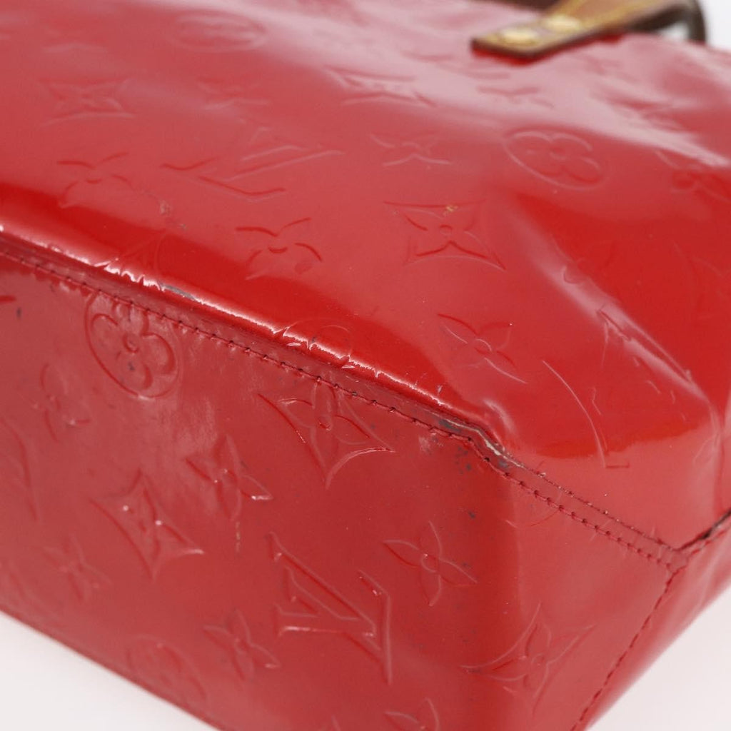 Louis Vuitton Reade Handbag Monogram Vernis Red Patent_Leather Handbag (Pre-Owned)