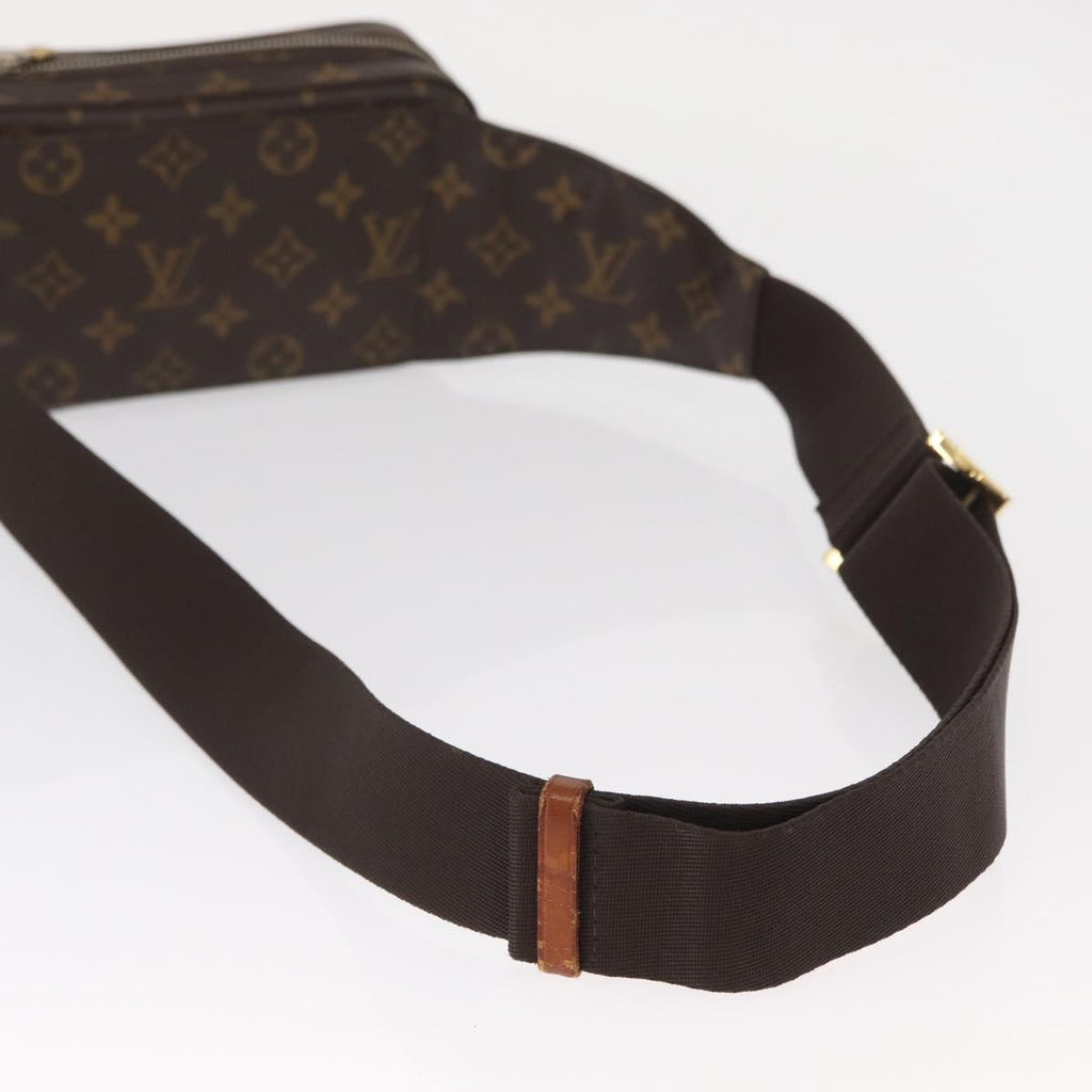 Louis Vuitton Geronimos Waist Bag Monogram Canvas Brown Canvas Shoulder Bag Bag (Pre-Owned)