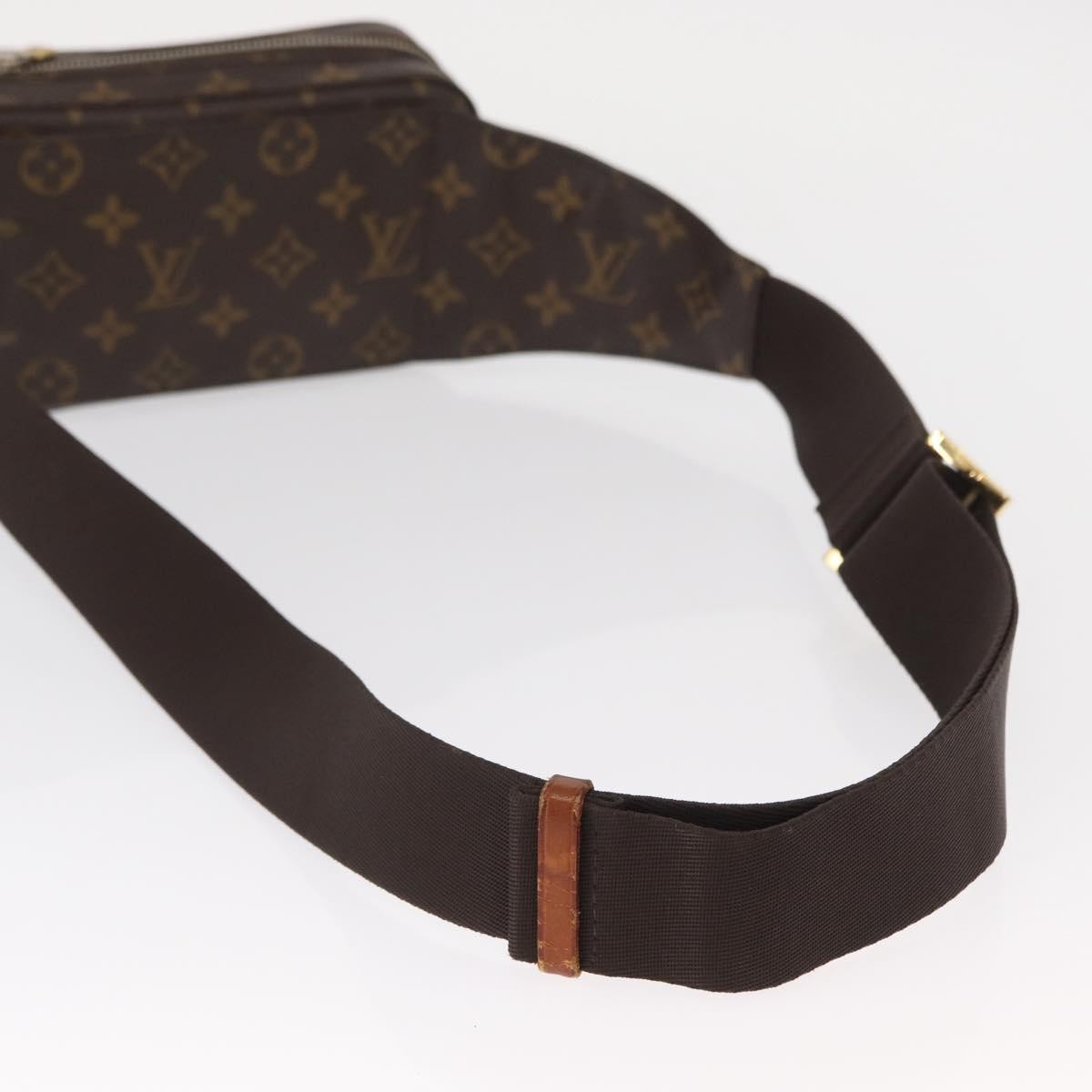 Louis Vuitton Geronimos Waist Bag Monogram Canvas Brown Canvas Shoulder Bag Bag (Pre-Owned)