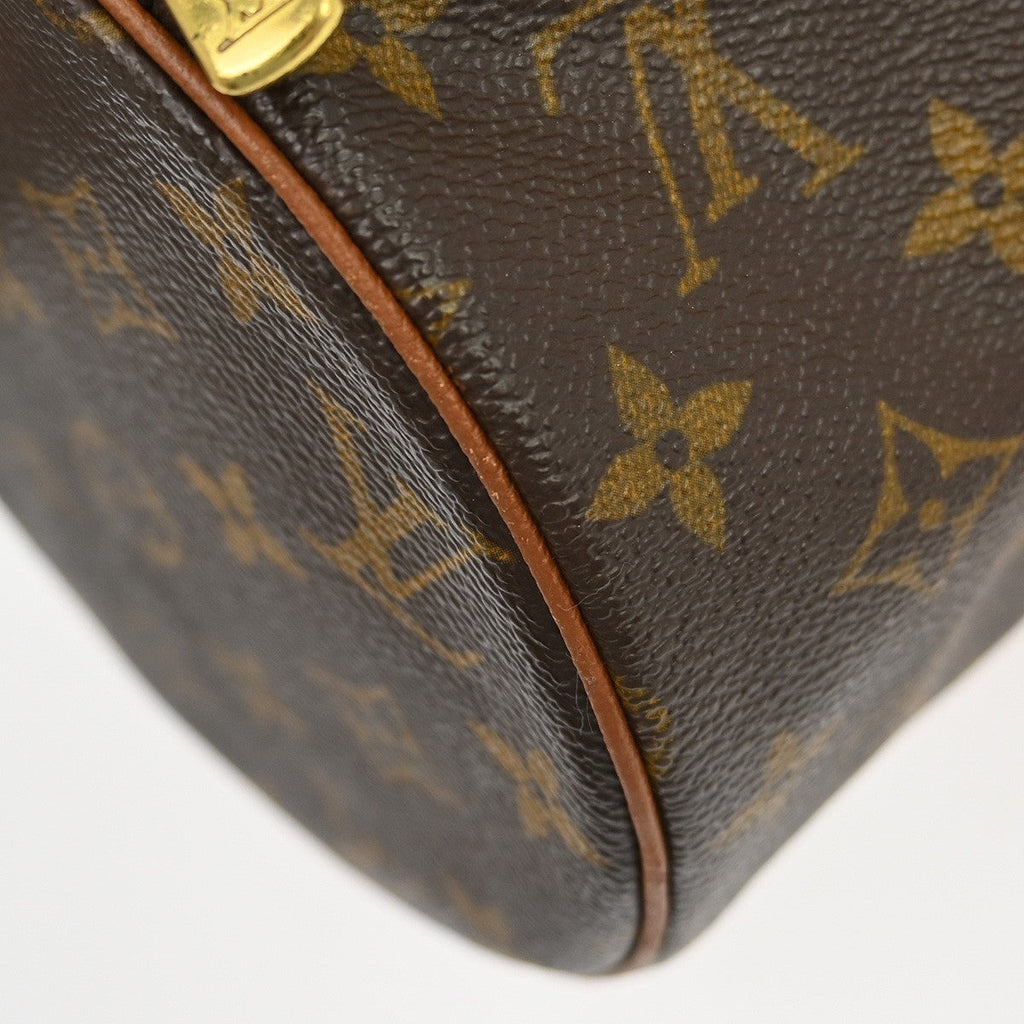 Louis Vuitton Papillon Handbag Monogram Canvas Brown Canvas Handbag (Pre-Owned)