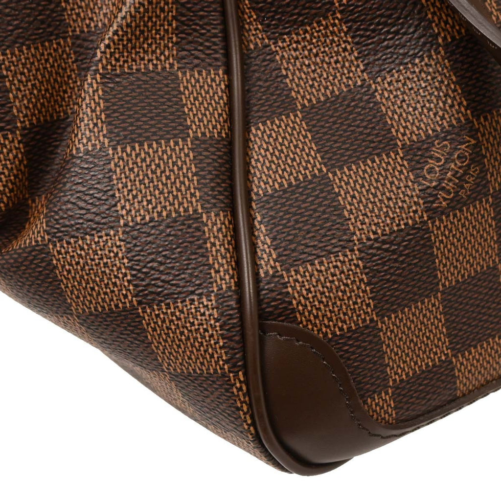 Louis Vuitton Verona Handbag Damier Brown Canvas Handbag (Pre-Owned)