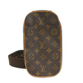 Louis Vuitton Pochette Gange Monogram Canvas Brown Canvas Clutche & Pouche Bag (Pre-Owned)
