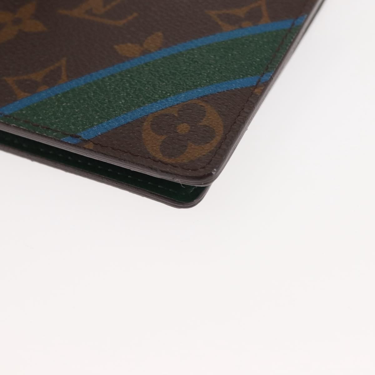 Louis Vuitton Marco Wallet Monogram Canvas Brown Canvas Wallets Accessory (Pre-Owned)